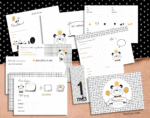 arquivo_digital_miolo_diario_livro_album_bebe_nascimento_mesversario_fotos_crescimento_encadernacao_minimalista_ursinho_bosque_desenho_doodle_preto_branco_menino_A5