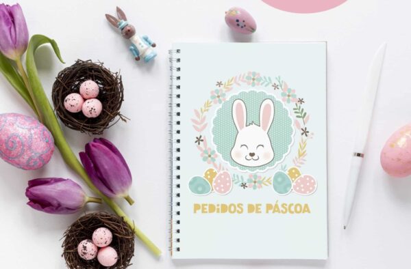 Arquivo Caderno Pedido Encomendas de Páscoa