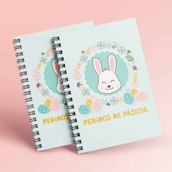 Arquivo Caderno Pedido Encomendas de Páscoa