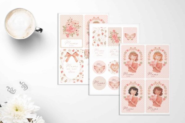 album_memorias_caderno_receitas_arte_caneca_diário_oração_adesivos_recortes_figurinhas_maes_dia_das_maes_encadernacao_arquivo_digital_miolo