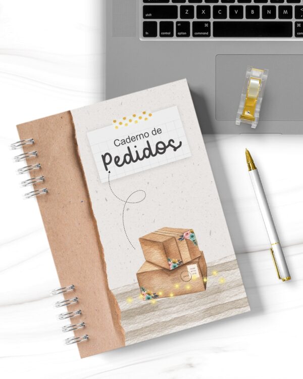 arquivo digital caderno de pedidos