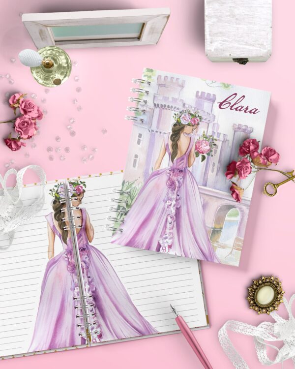 arquivo_caderno_capas_miolo_feminino_princesas_diário_oração_gratidão_devocional_mulher_meninas