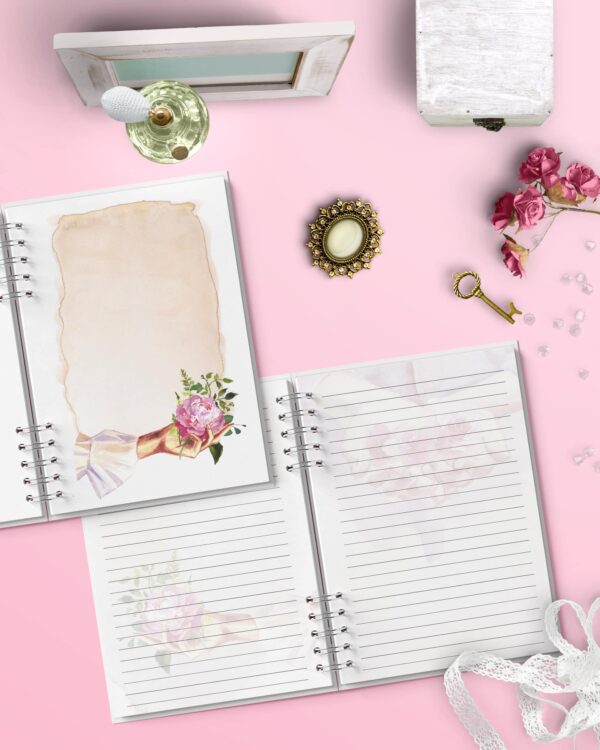arquivo_caderno_capas_miolo_feminino_princesas_diário_oração_gratidão_devocional_mulher_meninas
