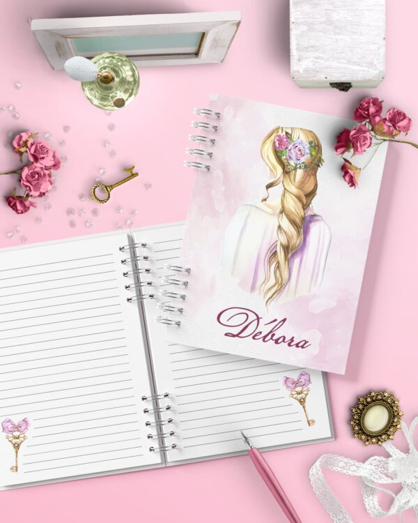 arquivo_caderno_capas_miolo_feminino_princesas_diário_oração_gratidão_devocional_mulher_meninas