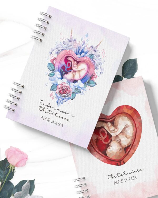 arquivo_capa_profissão_obstetra_ginecologista_enfermeira_obstetriz_planner_gestante_diário_digital_agenda_caderno