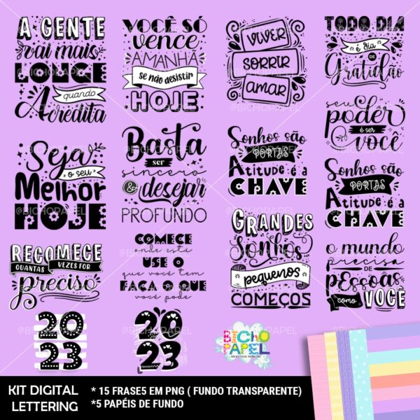 Kit_digital_lettering_frases_motivacionais_caneca_cadernos_agenda_bottons_almofadas_personalizacao