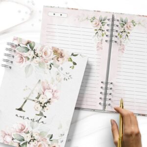 arquivo_digital_capas_alfabeto_floral_caderno_pautado_floral_agenda_planner_caderneta_vacina_diario_bebe