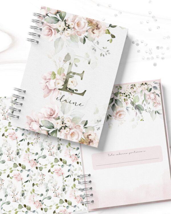 arquivo_digital_capas_alfabeto_floral_caderno_pautado_floral_agenda_planner_caderneta_vacina_diario_bebe