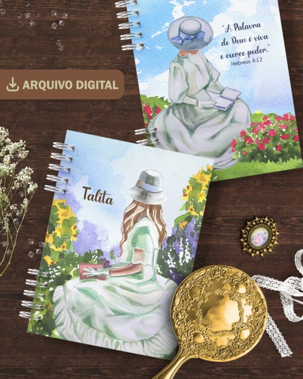arquivo_digital_capas_planners_agenda_diario_jane_austen_mulheres_leitura_vintage_campo_paisagem_princesas