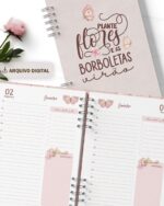 Arquivo Agenda 2023 Borboletas 1 dia por Página