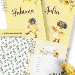 arquivo_digital_agenda_personagem_negra_outono_menina_mulher_cute