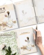 arquivo_digital_caderno_feminino_mulheres_negras_vestidos_flores_frases_biblia_versiculos_motivacional_decorado_miolo_pautado