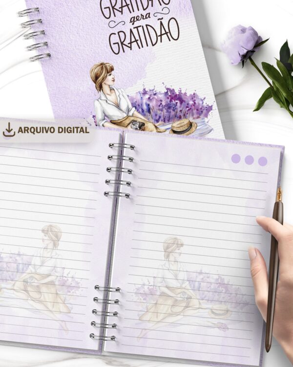 arquivo_digital_caderno_feminino_mulheres_negras_vestidos_flores_frases_biblia_versiculos_motivacional_decorado_miolo_pautado