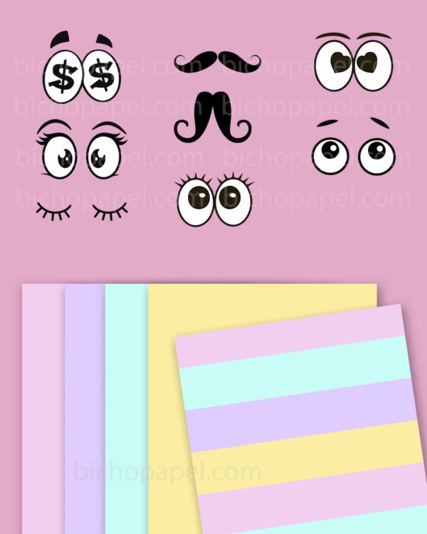 arquivo_capas_caderno_olhos_carinhas_bigodes_pautado_escolar_teen_divertido