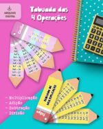 arquivo_digital_chaveiro_tabuada_4_fatores_multiplicação_adição_subtração_divisao