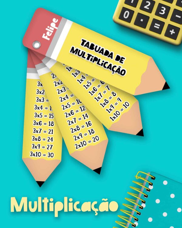 arquivo_digital_chaveiro_tabuada_4_fatores_multiplicação_adição_subtração_divisao
