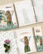 arquivo_digital_caderno_feminino_mulheres_vestidos_flores_frases_biblia_versiculos_motivacional_decorado_miolo_pautado