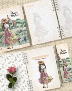 arquivo_digital_caderno_feminino_mulheres_vestidos_flores_frases_biblia_versiculos_motivacional_decorado_miolo_pautado