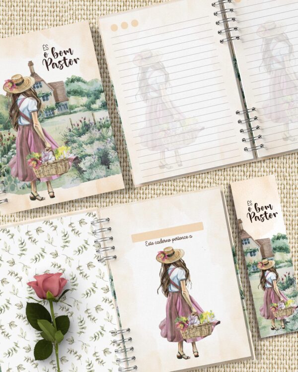 arquivo_digital_caderno_feminino_mulheres_vestidos_flores_frases_biblia_versiculos_motivacional_decorado_miolo_pautado