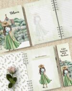 arquivo_digital_caderno_feminino_mulheres_vestidos_flores_frases_biblia_versiculos_motivacional_decorado_miolo_pautado