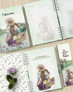 arquivo_digital_caderno_feminino_mulheres_vestidos_flores_frases_biblia_versiculos_motivacional_decorado_miolo_pautado
