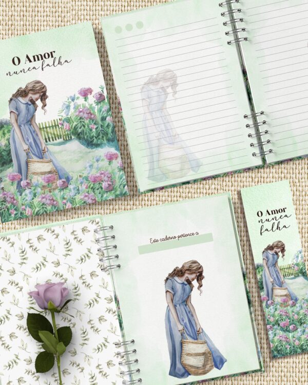 arquivo_digital_caderno_feminino_mulheres_vestidos_flores_frases_biblia_versiculos_motivacional_decorado_miolo_pautado