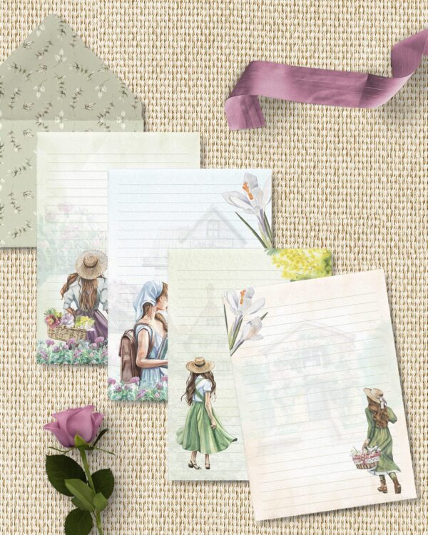 arquivo_digital_papel_carta_feminino_mulheres_vestidos_flores_frases_biblia_versiculos_motivacional_decorado_envelope