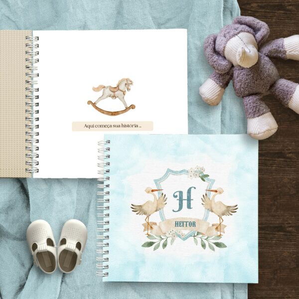 arquivo_capas_diario_livro_bebe_quadrado_monograma_cegonha_urso_menino_menina_floral_vintage