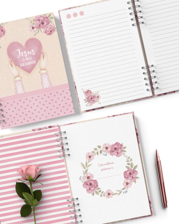 arquivo_digital_caderno_feminino_biblia_devocional_versiculos_floral_evangelicos_católicos_testemunhas_jeová