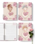 arquivo_digital_caderno_feminino_mulheres_negras_brancas_flores_frases_decorado_miolo_pautado