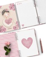 arquivo_digital_caderno_feminino_mulheres_negras_brancas_flores_frases_decorado_miolo_pautado