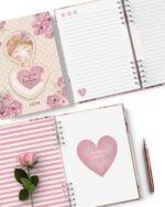 arquivo_digital_caderno_feminino_mulheres_negras_brancas_flores_frases_decorado_miolo_pautado