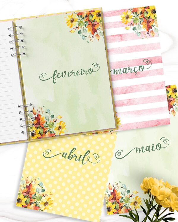 arquivo_digital_agenda_personagem_doce_outono_menina_mulher_cute_girassol
