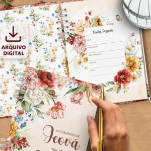 arquivo_digital_caderno_qualidades_de_jeova_jw_feminino_floral