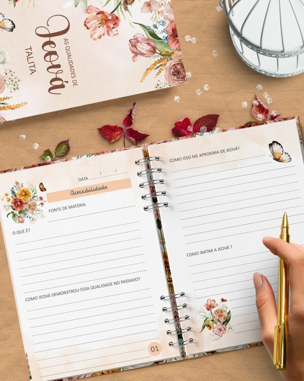 arquivo_digital_caderno_qualidades_de_jeova_jw_feminino_floral