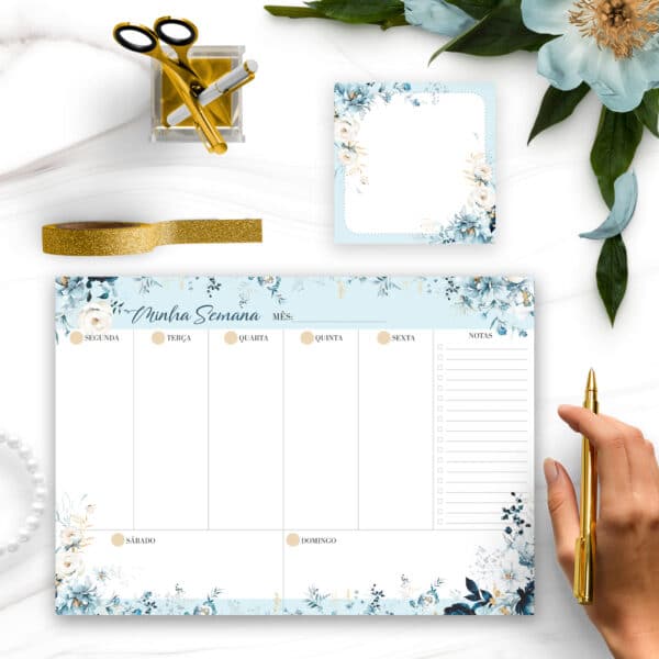 arquivo_digital_desk_planner_mesa_semanal_mensal_diario_bloco_notas_lista_check_floralazul