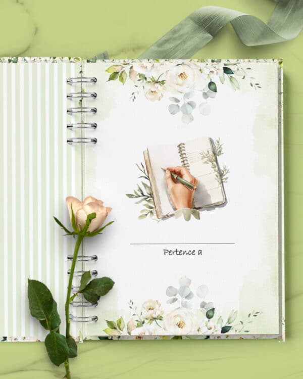 arquivo_digital_caderno_floral_verde_rosas_brancas_mulheres_planner_caderno_estudo