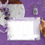 arquivo_digital_blocos_planejadores_floral_lilas_desk_planner_mesa_planejador_diário_bloquinho_A6_lista_check_floral_lilas_roxo