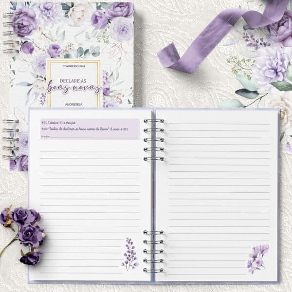 arquivo_digital_caderno_congresso_declare_as_boas_novas_floral_lilas_violeta_testemunhas_jeova_jw