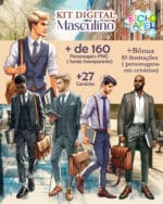 kit_digital_ilustrações_imagens_homens_testemunhas_jeová_bíblia_livros_roupa_social_igreja