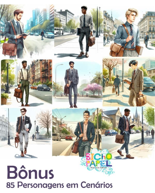 kit_digital_ilustrações_imagens_homens_testemunhas_jeová_bíblia_livros_roupa_social_igreja