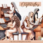 kit_digital_organistas_ccb_com_veu_ilustracoes_desenho_personagem