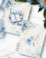 arquivo_digital_caderno_azul_dourado_blue_planner_floral_capas_miolo_pautado