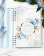 arquivo_digital_caderno_azul_dourado_blue_planner_floral_capas_miolo_pautado