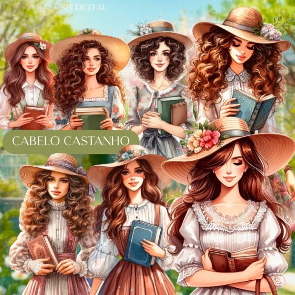 kit_digital_ilustrações_livros_biblia_mulheres_feminino_personagens