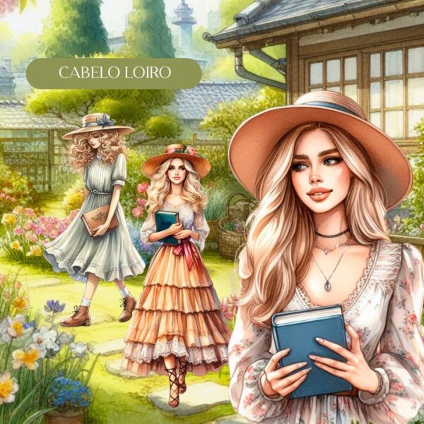 kit_digital_ilustrações_livros_biblia_mulheres_feminino_personagens