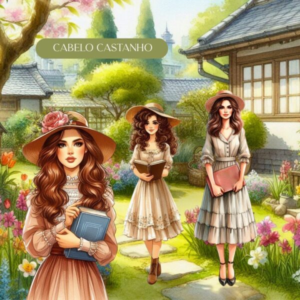 kit_digital_ilustrações_livros_biblia_mulheres_feminino_personagens